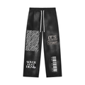 Unisex Sunfade Wide Leg Fleece Sweatpants