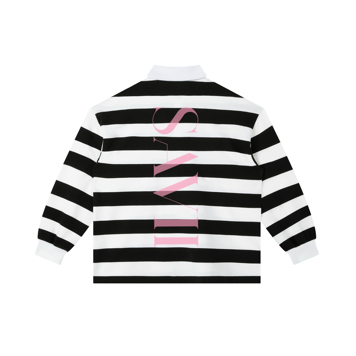 Color Block Stripe Polo Shirt