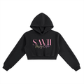 Savi Pushy Bitch Cropped Hoodie