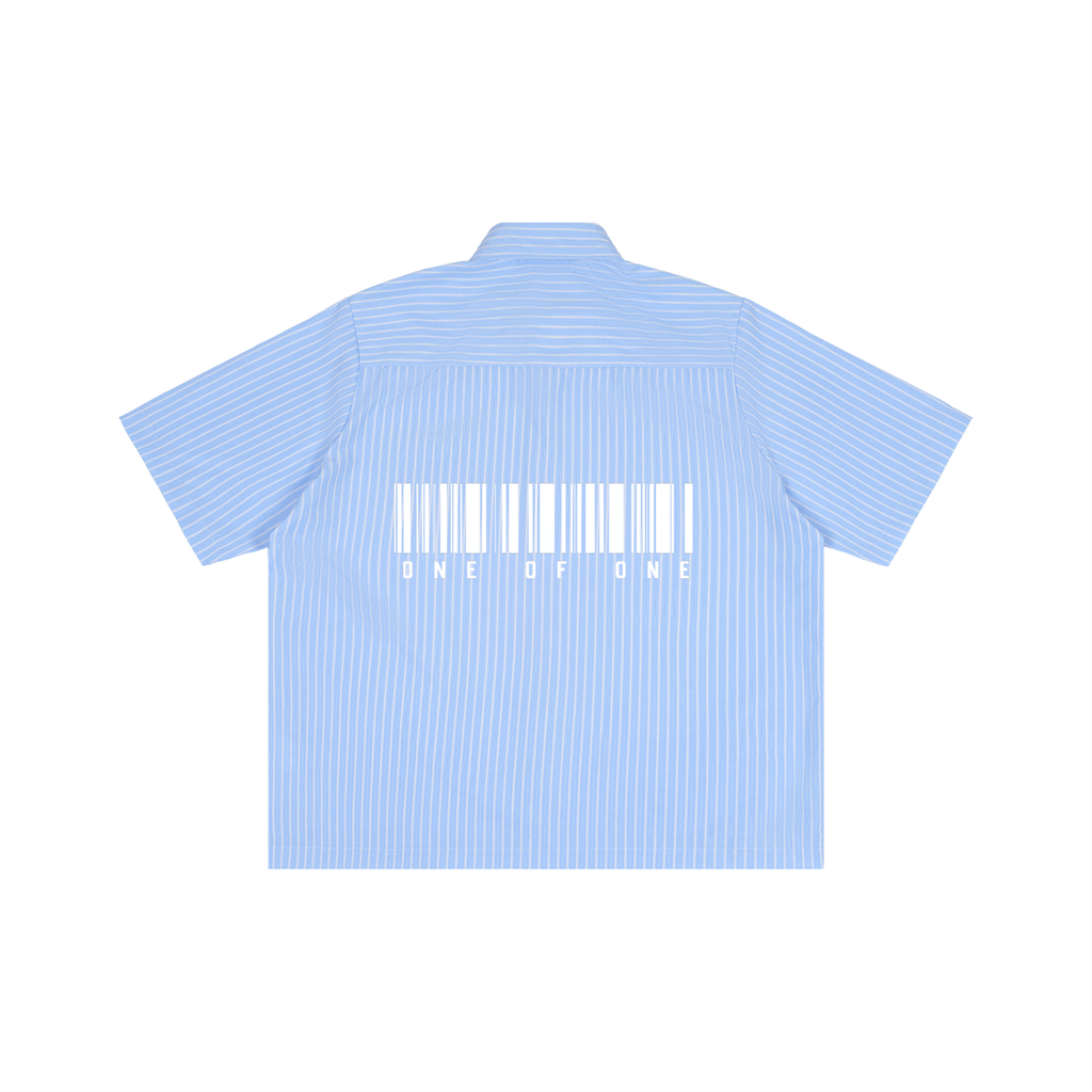 Striped Boxy Short Sleeve Shirt