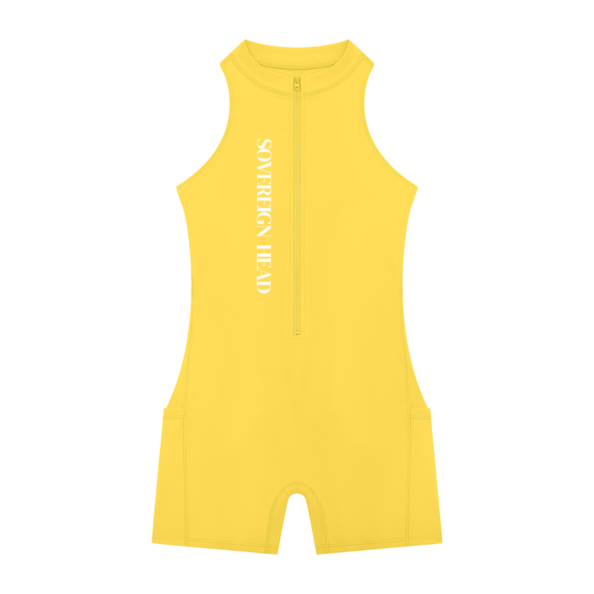 Women’s Quarter-Zip Yoga Romper