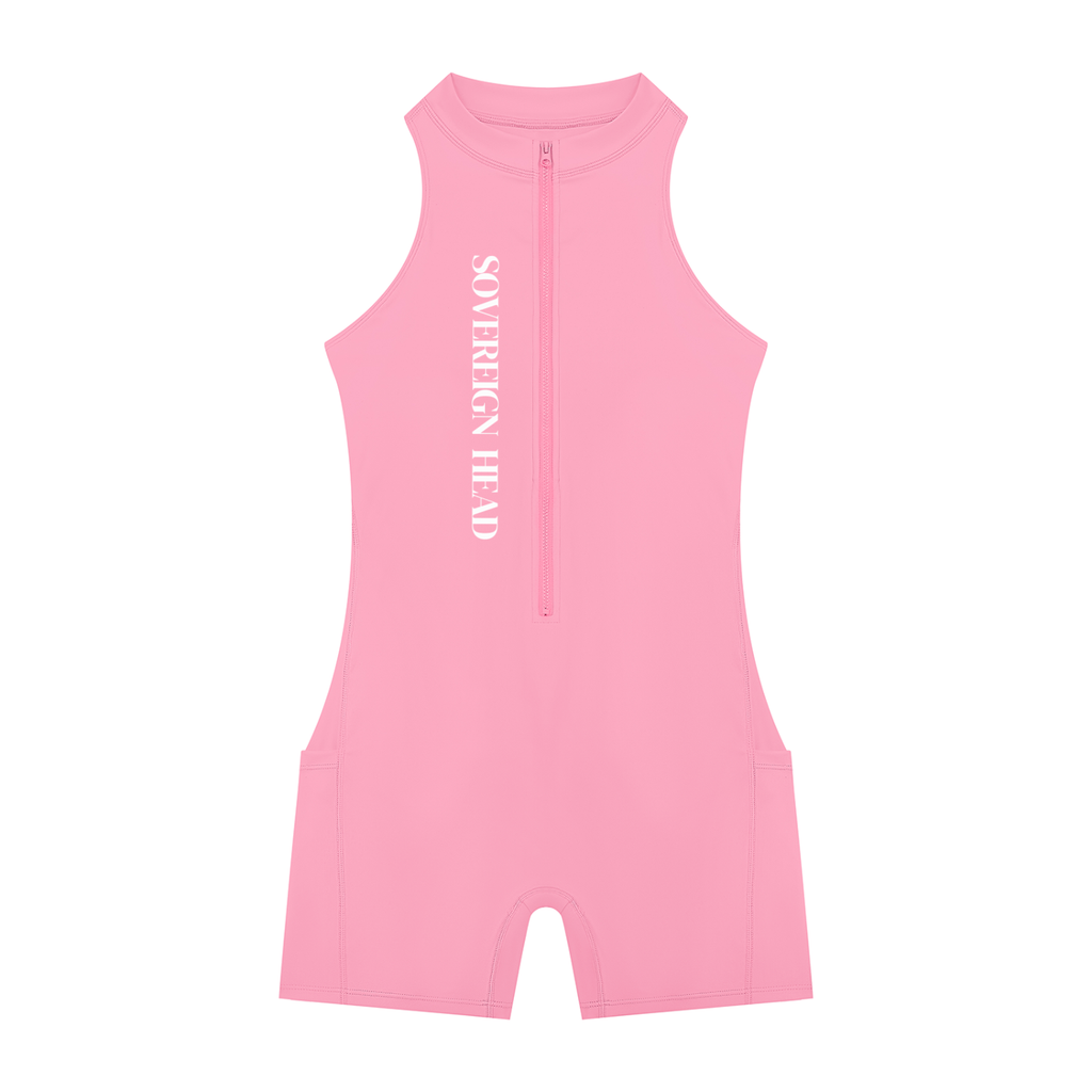 Women’s Quarter-Zip Yoga Romper