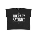 Raw Edge Boxy Non-Shrink T-Shirt