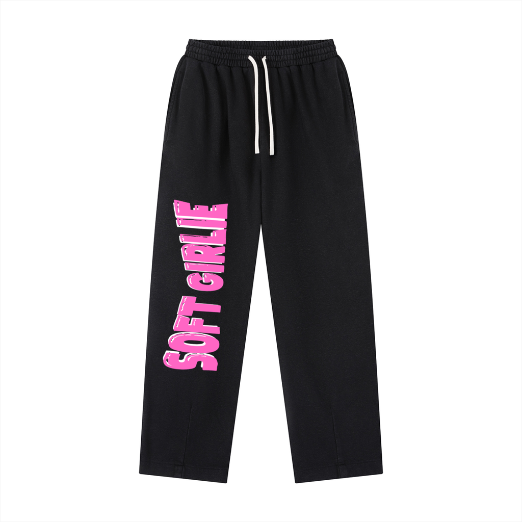 Vintage Washed Drawstring Sweatpants