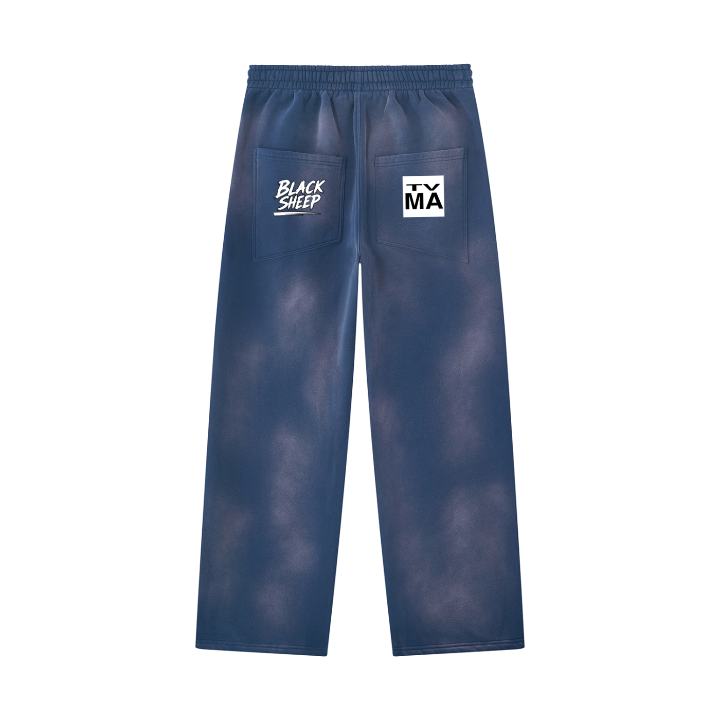 Unisex Sunfade Wide Leg Fleece Sweatpants