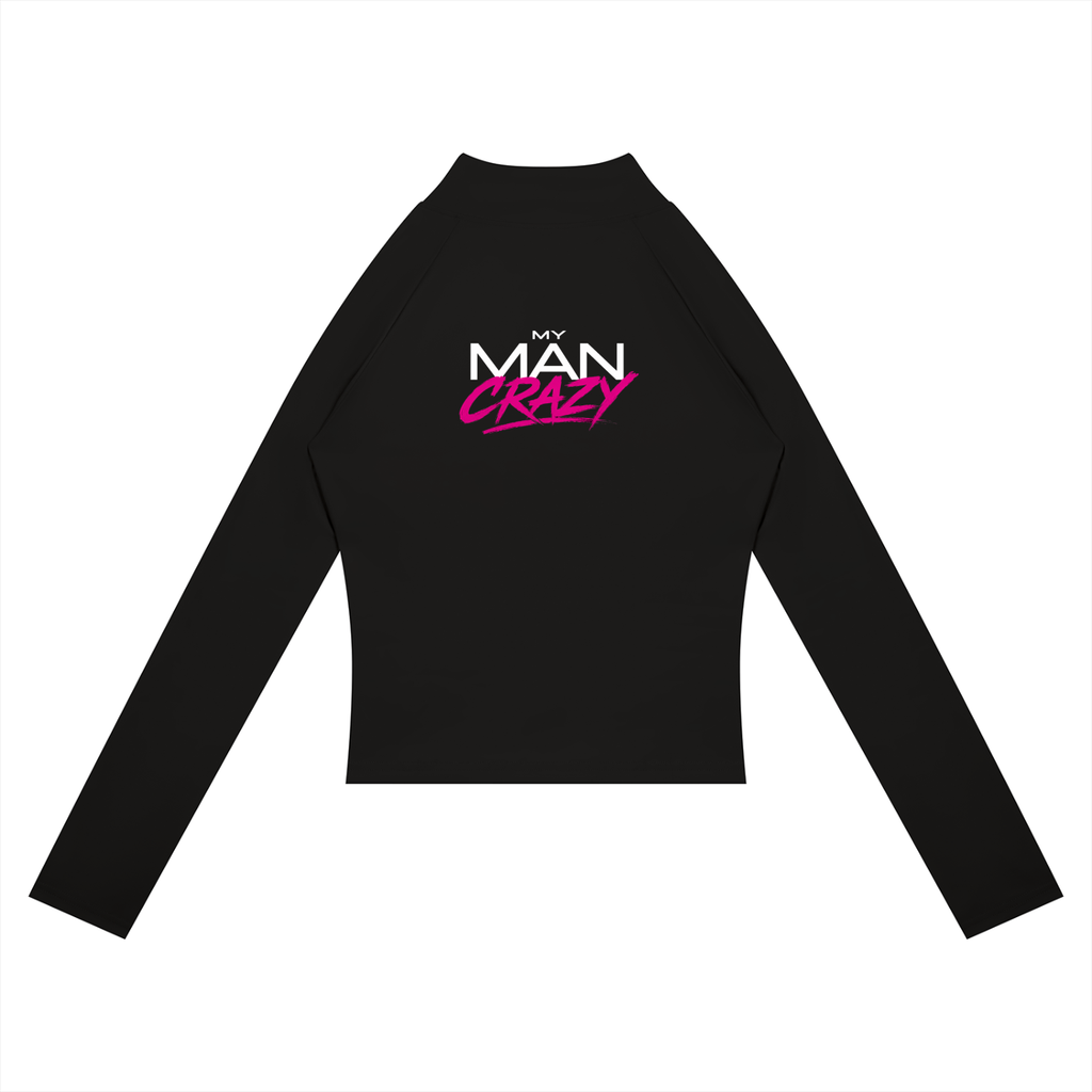 MY MAN Women's Paneled Yoga Jacket