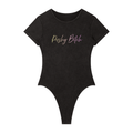 Women's Mineral Wash Crewneck Bodysuit