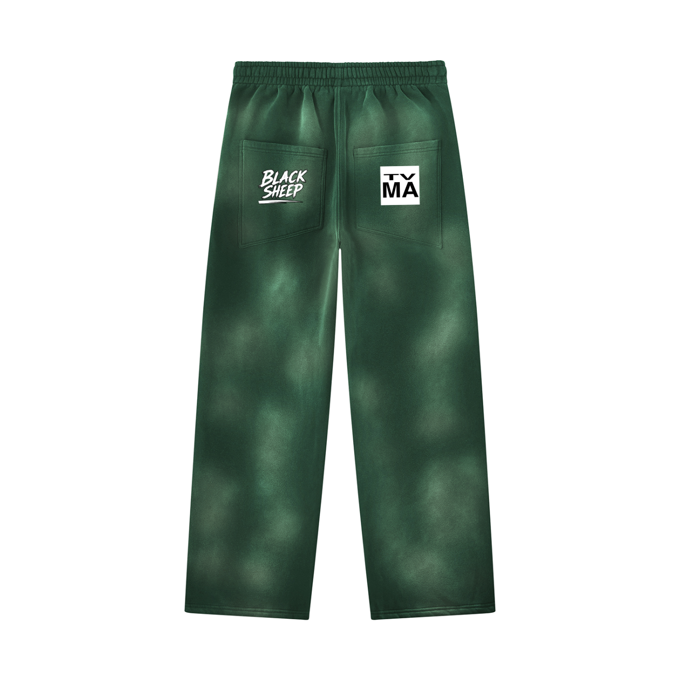 Unisex Sunfade Wide Leg Fleece Sweatpants
