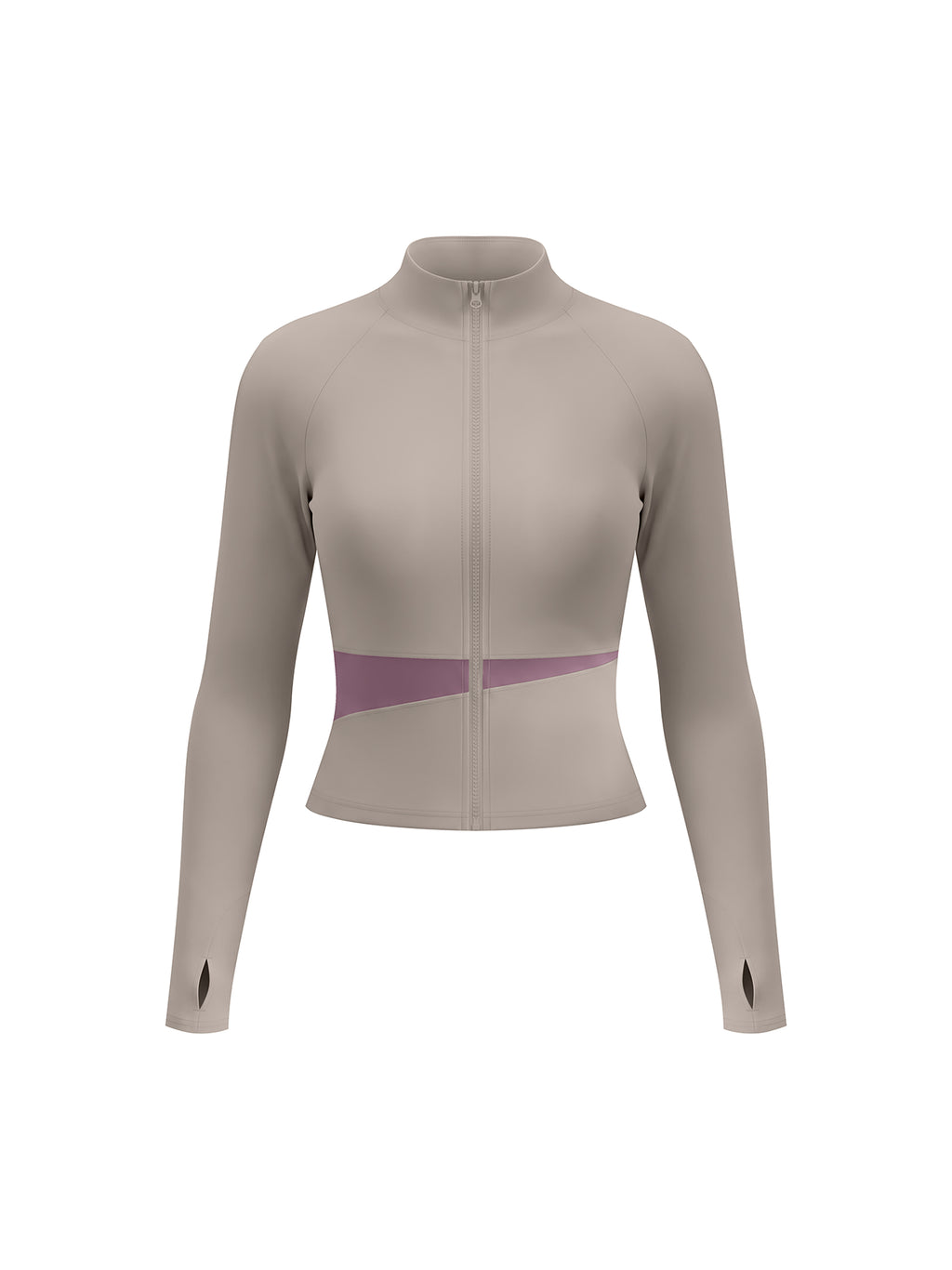 MY MAN Women's Paneled Yoga Jacket